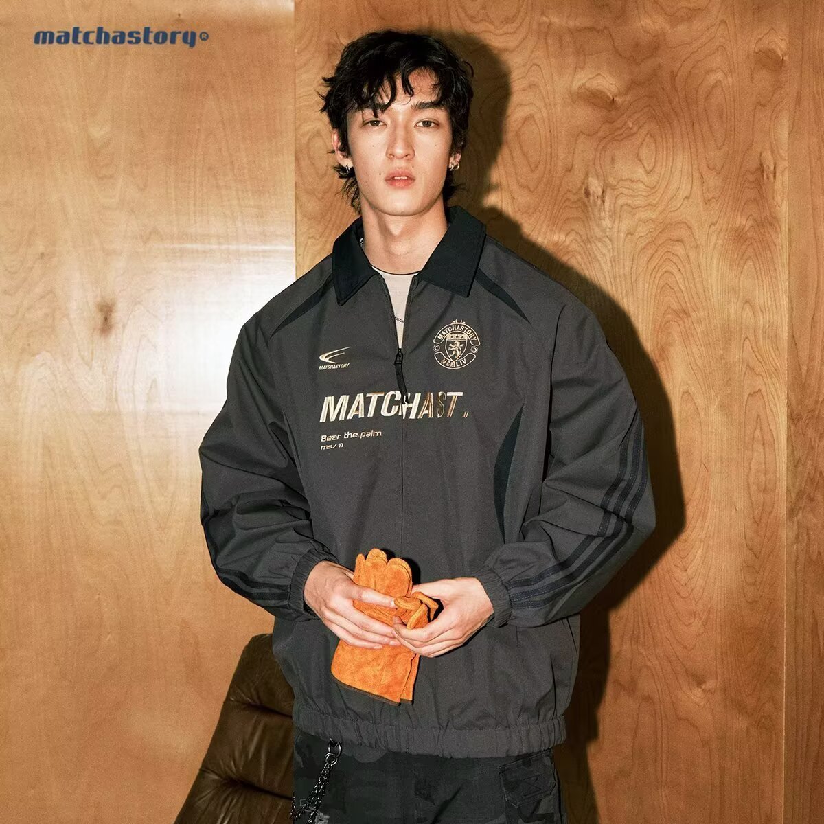 23867 Embroidered Loose-Fit Jacket