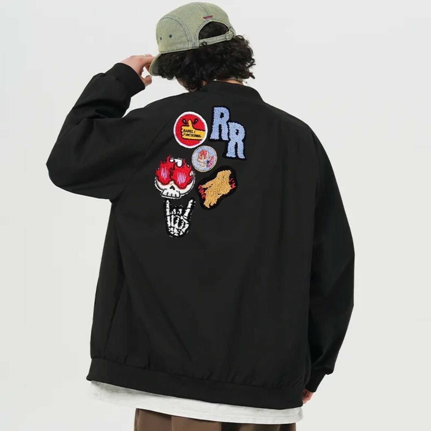 23872 Loose-Fit Lightweight Jacket – Premium Streetwear Outerwear