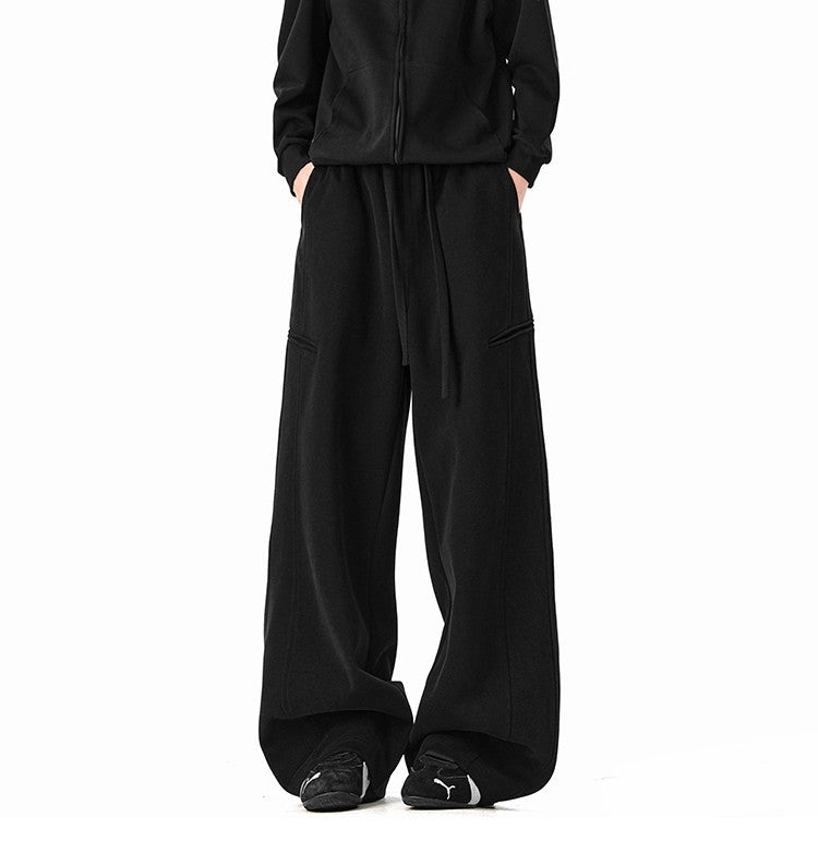 Trendy Sweatpants Loose-Fit Trousers (Style 84066)
