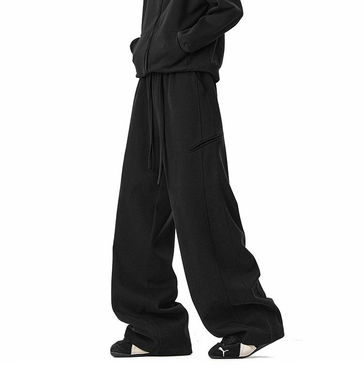Trendy Sweatpants Loose-Fit Trousers (Style 84066)