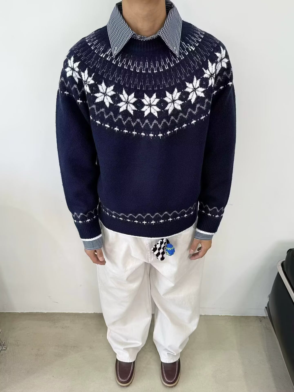 12029 Knit Sweater Trendy Base Layer Top