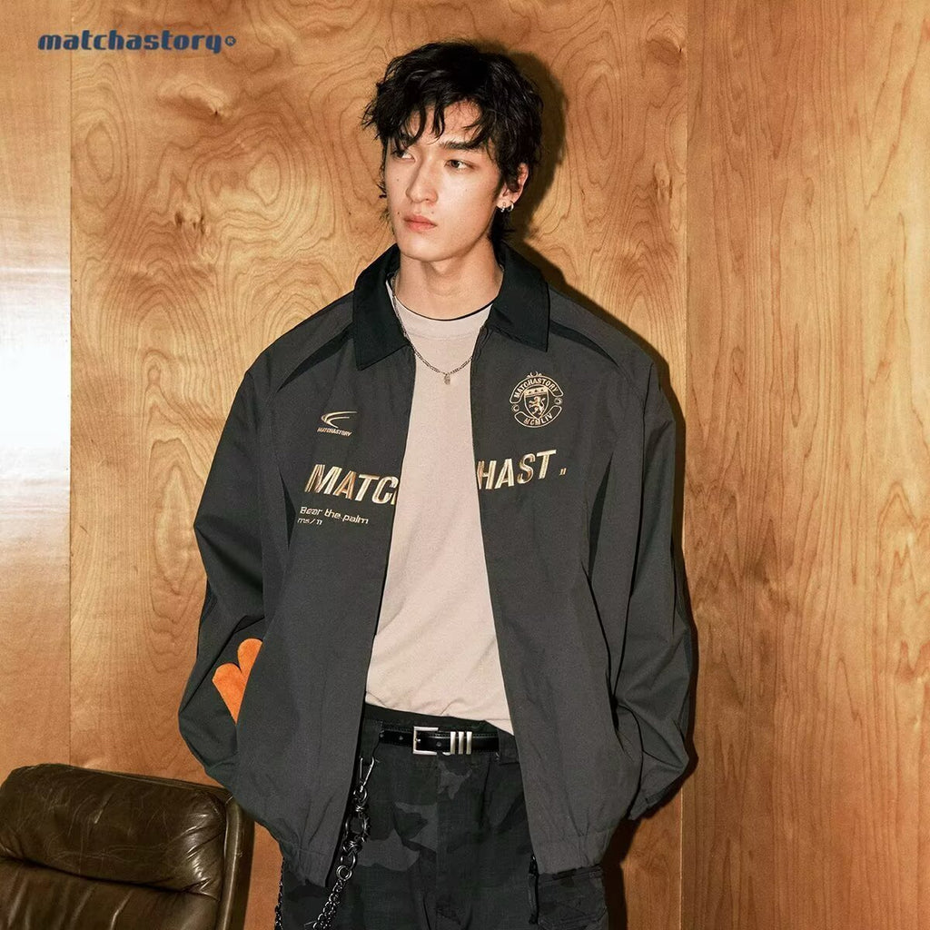 23867 Embroidered Loose-Fit Jacket