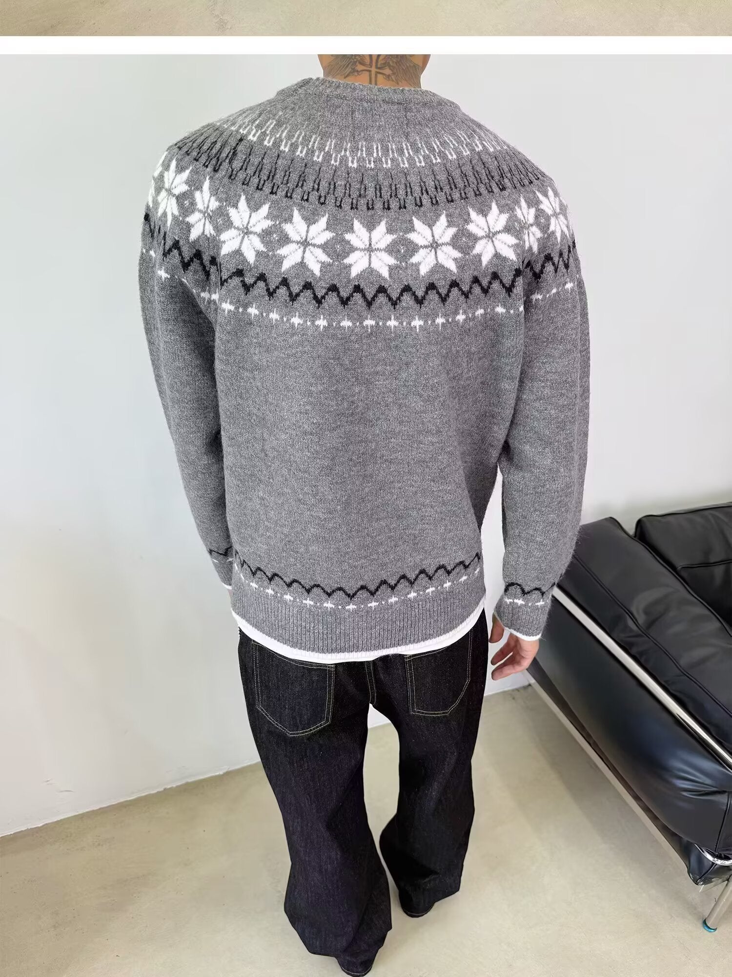 12029 Knit Sweater Trendy Base Layer Top