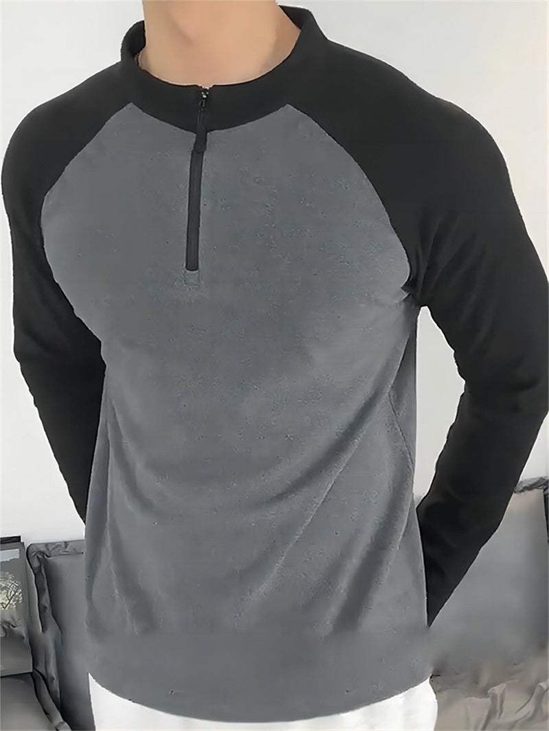 63535 Fleece Lining Long-Sleeve T-Shirt