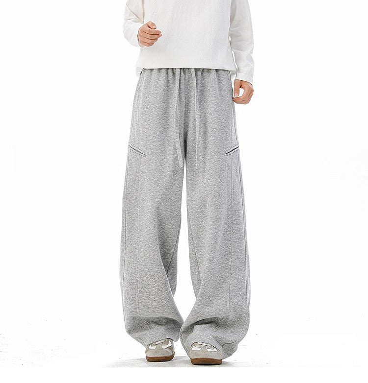 Trendy Sweatpants Loose-Fit Trousers (Style 84066)
