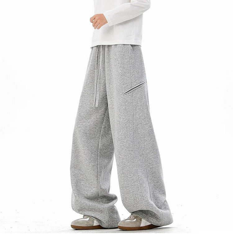 Trendy Sweatpants Loose-Fit Trousers (Style 84066)