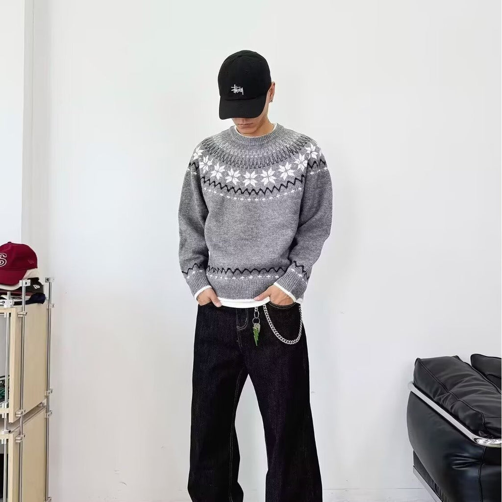 12029 Knit Sweater Trendy Base Layer Top