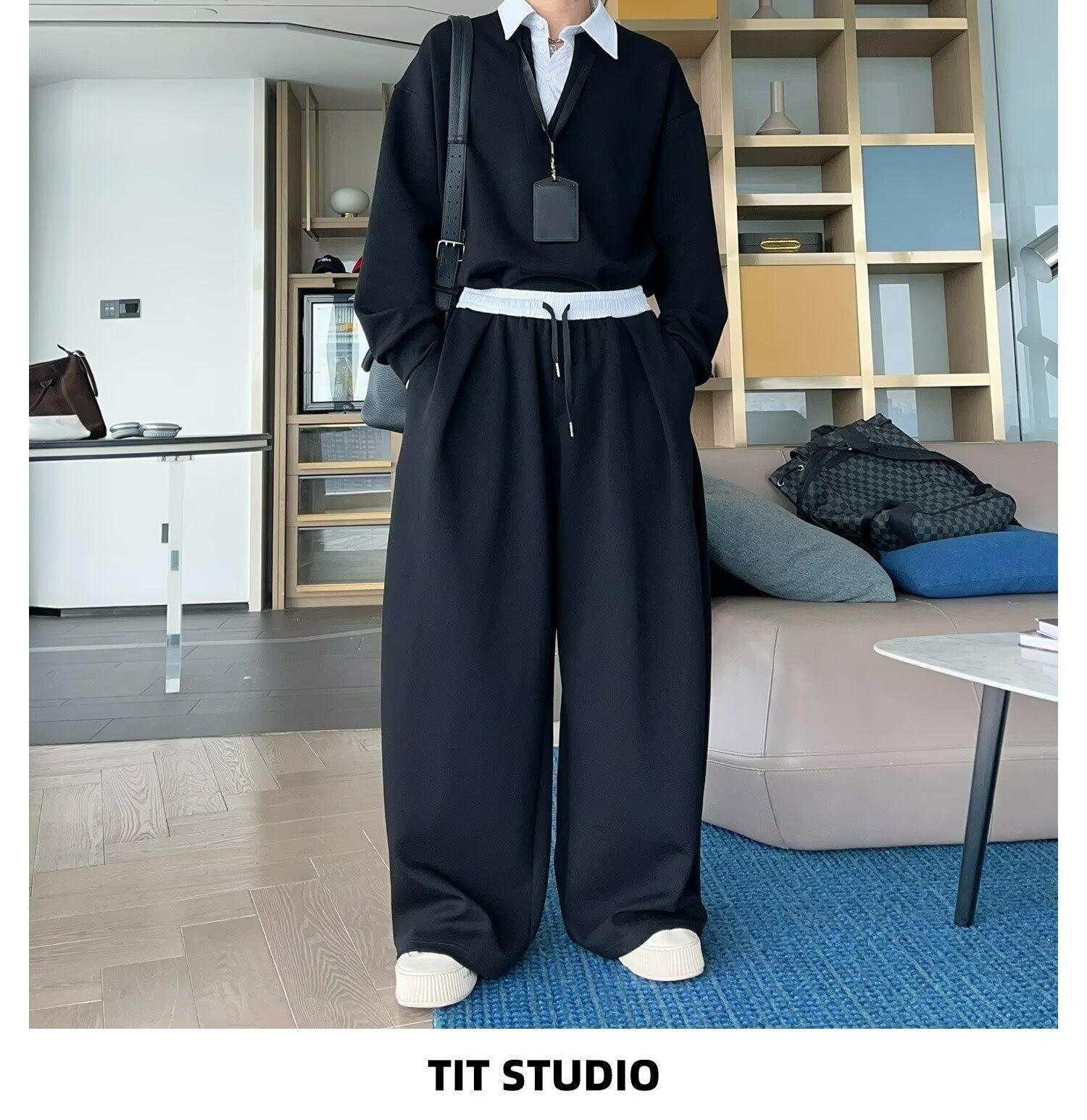 31893 Printed Sweatshirt – Loose-Fit Premium Pullover