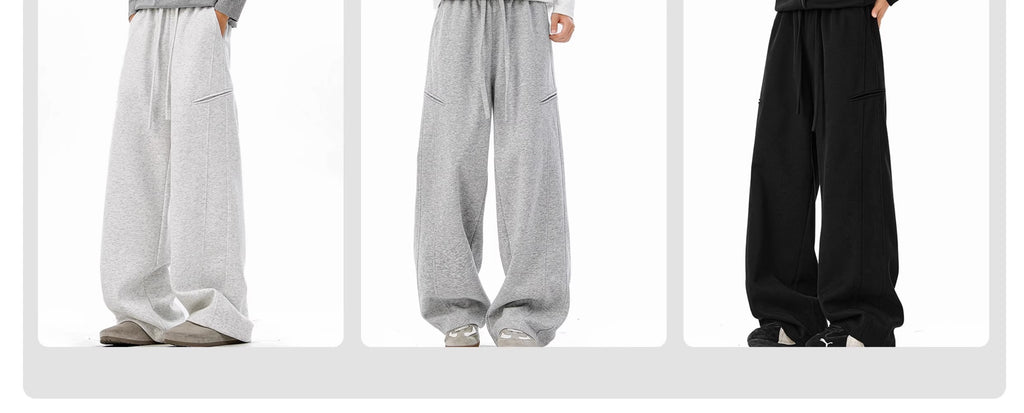 Trendy Sweatpants Loose-Fit Trousers (Style 84066)