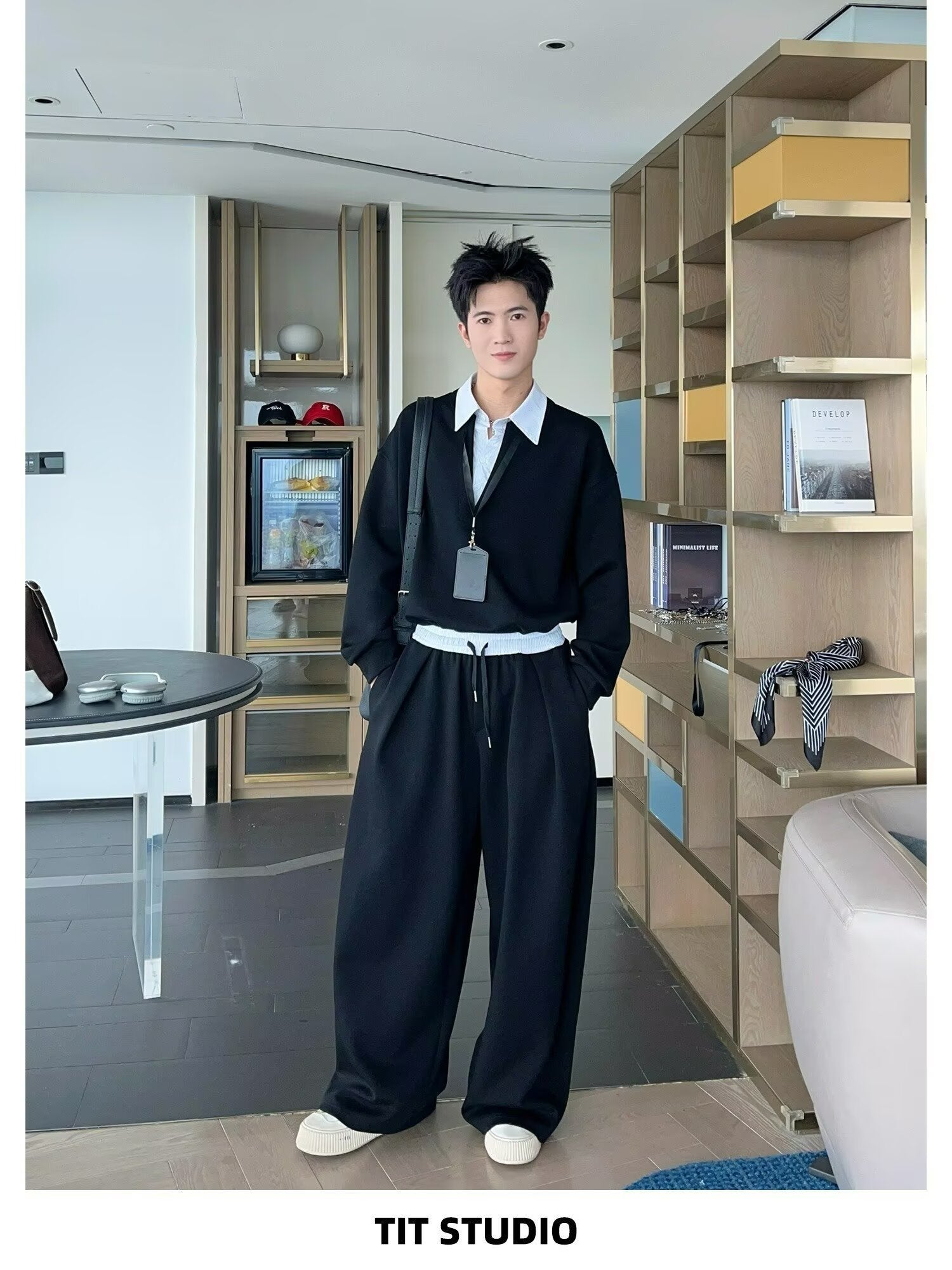 31893 Printed Sweatshirt – Loose-Fit Premium Pullover