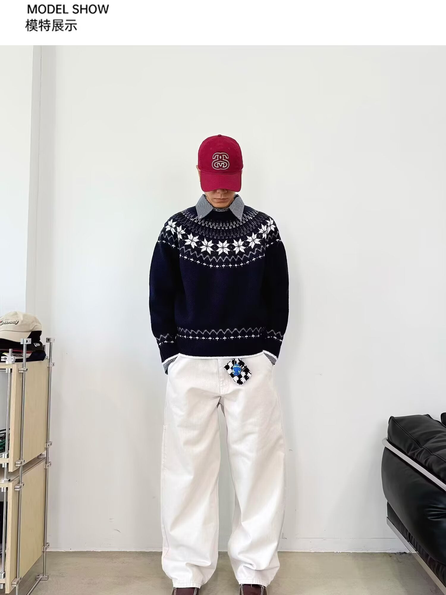 12029 Knit Sweater Trendy Base Layer Top