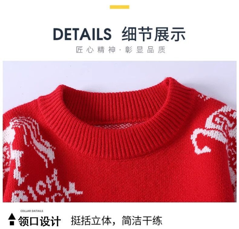 12034 Knitted Sweater – Fashion-Inspired Casual Pullover