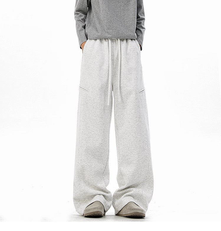 Trendy Sweatpants Loose-Fit Trousers (Style 84066)