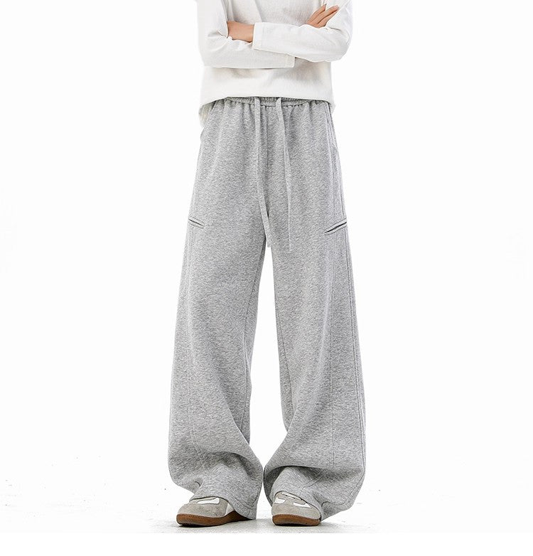 Trendy Sweatpants Loose-Fit Trousers (Style 84066)