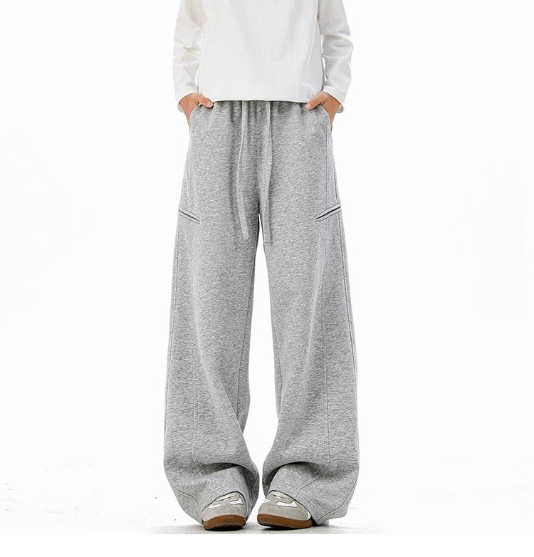 Trendy Sweatpants Loose-Fit Trousers (Style 84066)