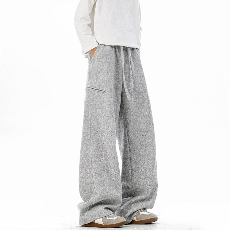 Trendy Sweatpants Loose-Fit Trousers (Style 84066)