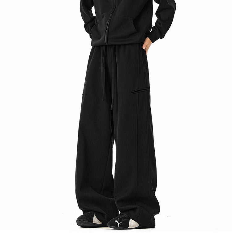 Trendy Sweatpants Loose-Fit Trousers (Style 84066)