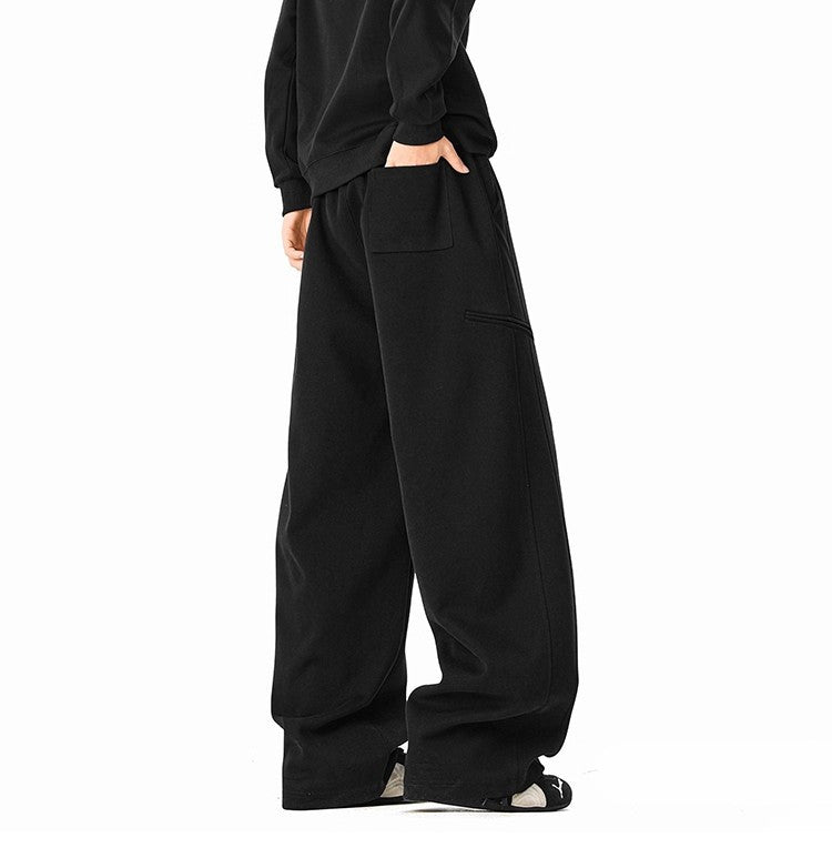 Trendy Sweatpants Loose-Fit Trousers (Style 84066)