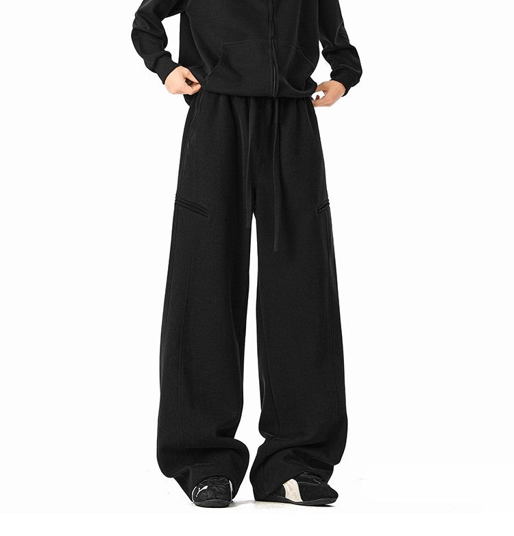 Trendy Sweatpants Loose-Fit Trousers (Style 84066)