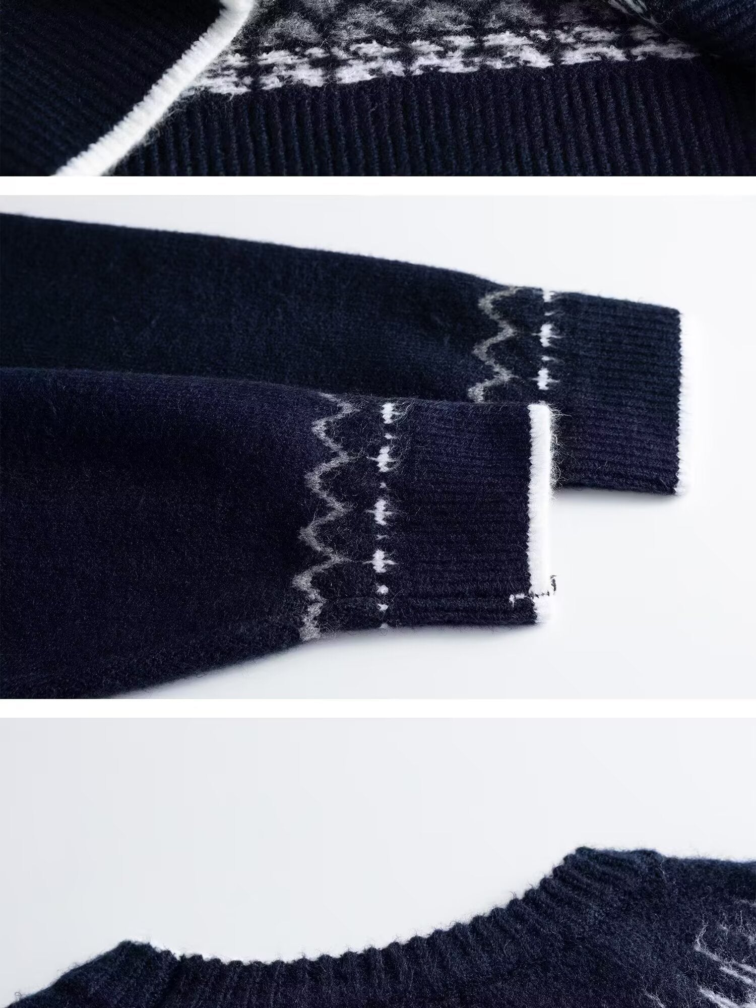 12029 Knit Sweater Trendy Base Layer Top