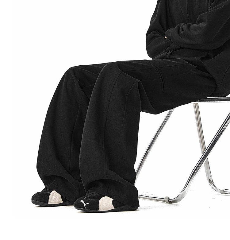Trendy Sweatpants Loose-Fit Trousers (Style 84066)