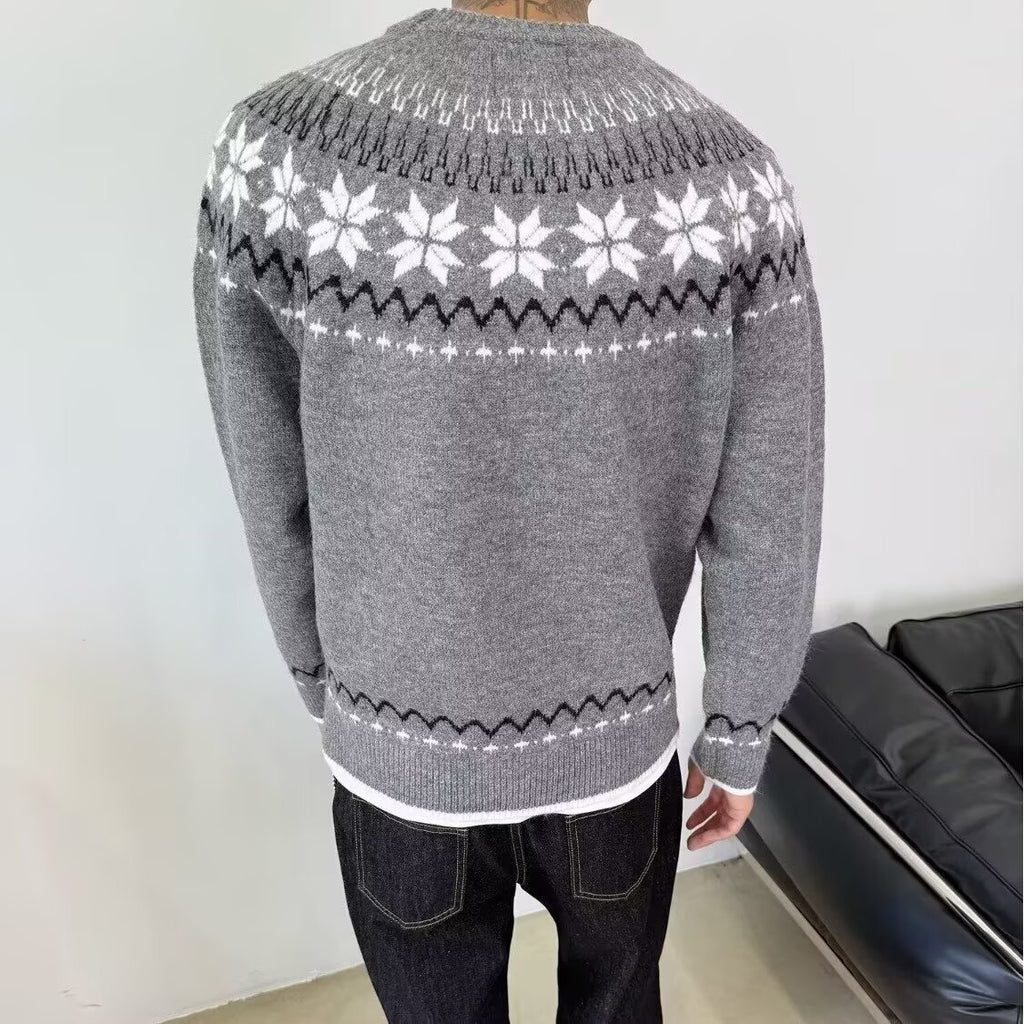 12029 Knit Sweater Trendy Base Layer Top