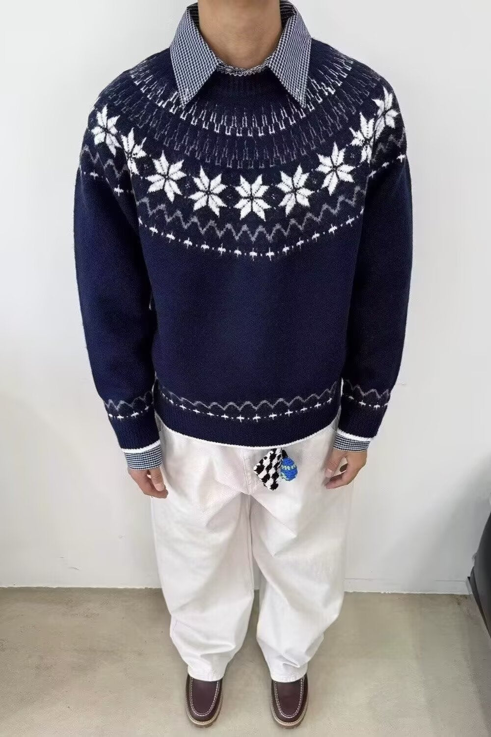 12029 Knit Sweater Trendy Base Layer Top