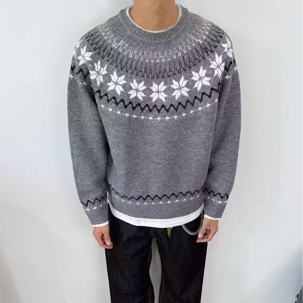 12029 Knit Sweater Trendy Base Layer Top