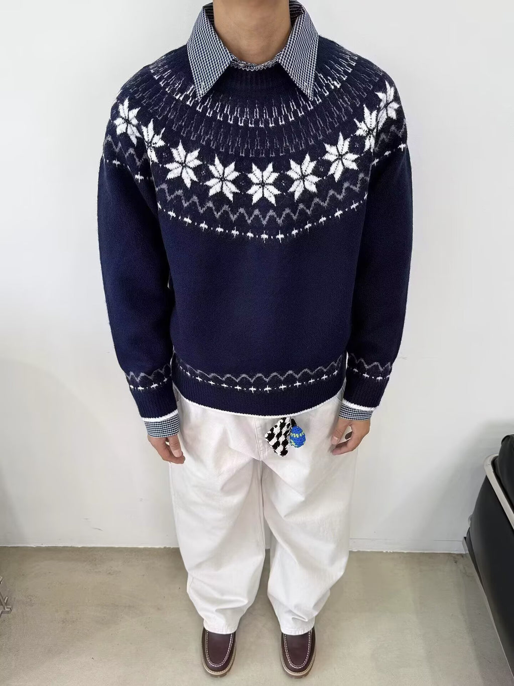 12029 Knit Sweater Trendy Base Layer Top