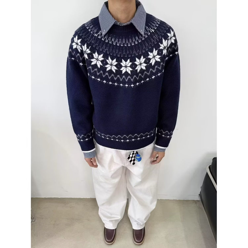 12029 Knit Sweater Trendy Base Layer Top