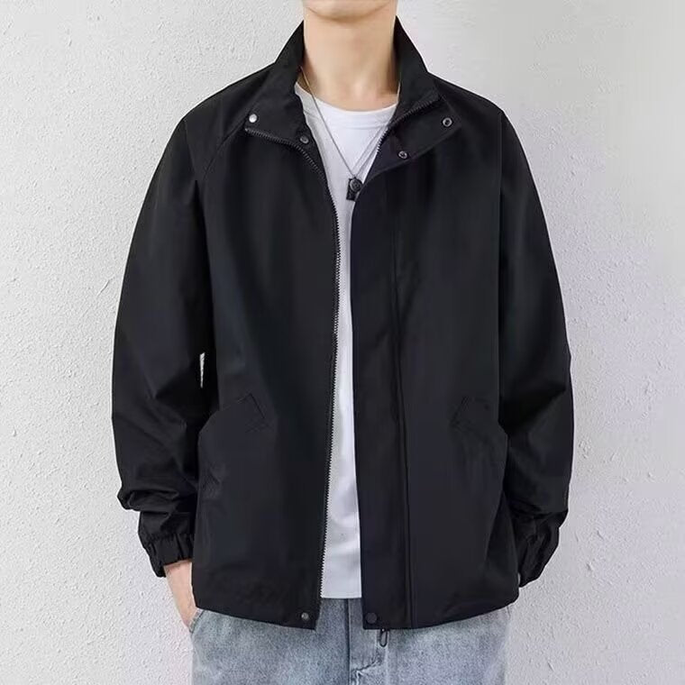 Men’s Relaxed Fit Jacket – Minimal Street Style (Style 20422)