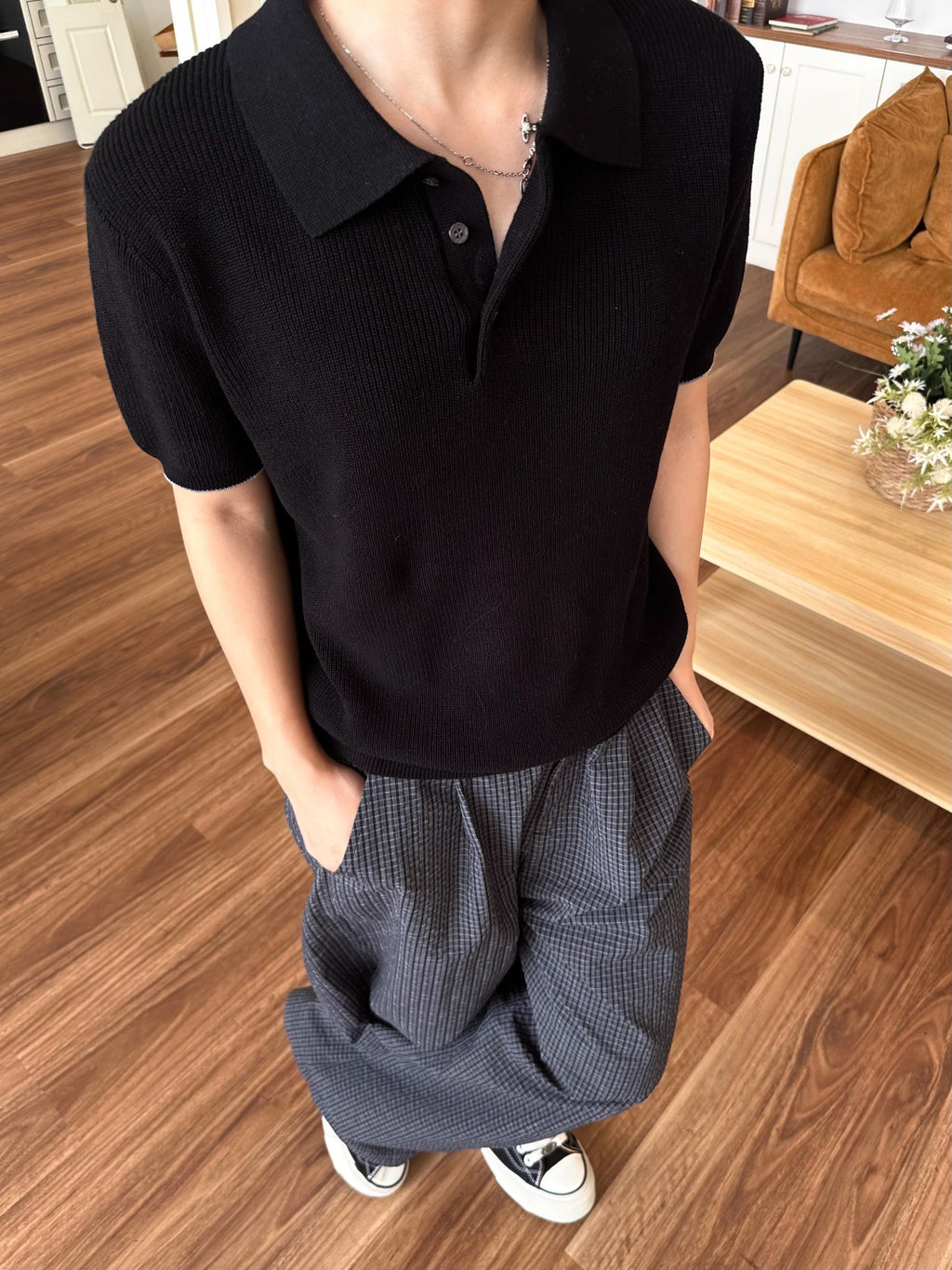 Men’s Knit Sweater – Relaxed Fit (Style 71372)