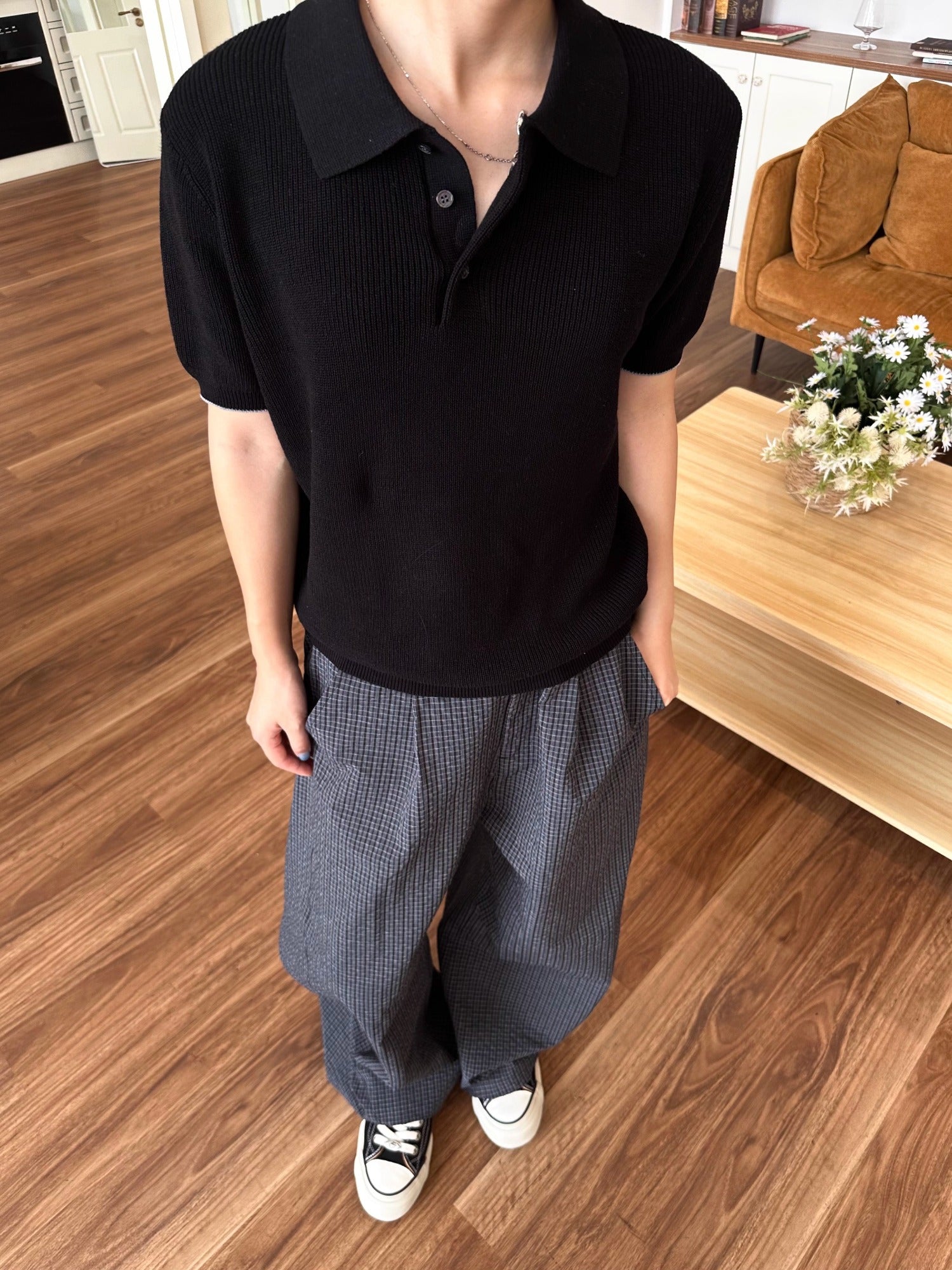 Men’s Knit Sweater – Relaxed Fit (Style 71372)
