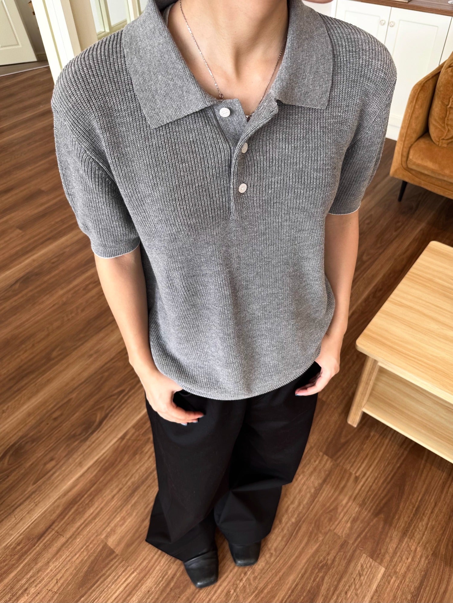 Men’s Knit Sweater – Relaxed Fit (Style 71372)