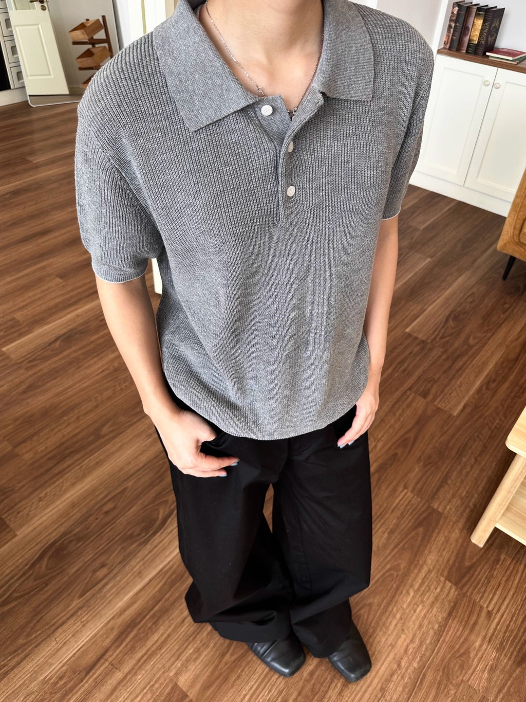 Men’s Knit Sweater – Relaxed Fit (Style 71372)