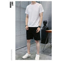 Men's Quick Dry Sports Set – Breathable Ice Silk T-Shirt & Shorts Running Training Outfit