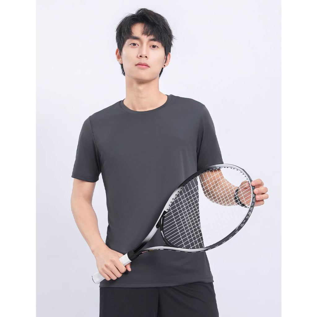 Men's Quick Dry Sports Set – Breathable Ice Silk T-Shirt & Shorts Running Training Outfit