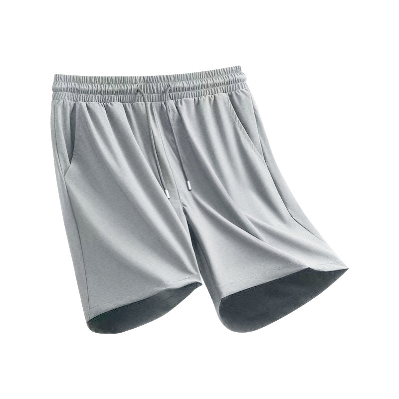 Men's Quick Dry Sports Set – Breathable Ice Silk T-Shirt & Shorts Running Training Outfit